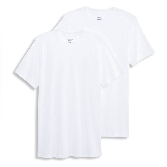 NEW Jockey 2 Pack of Men’s Crew Neck T-Shirt Undershirts - Size L Large (42-44) - Picture 3 of 3